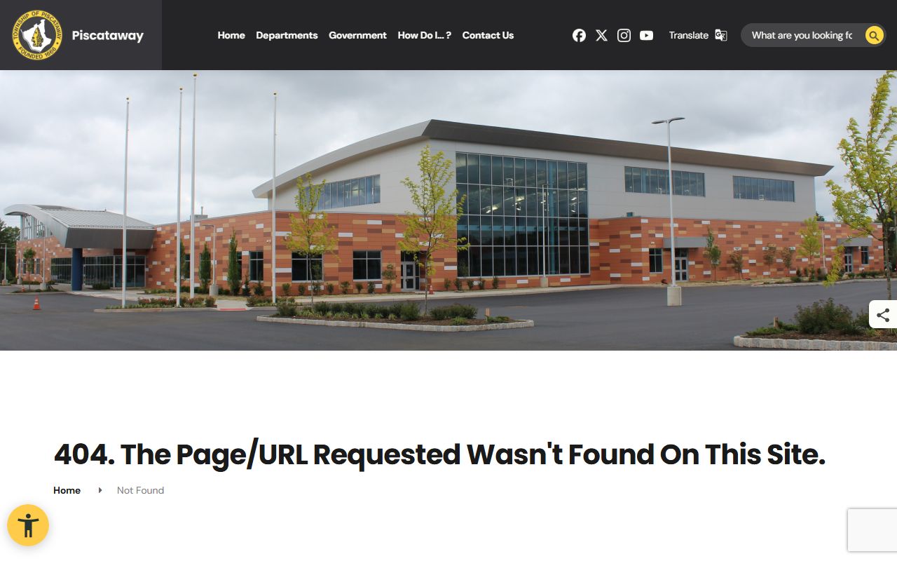 Piscataway Township Clerk information for background check access