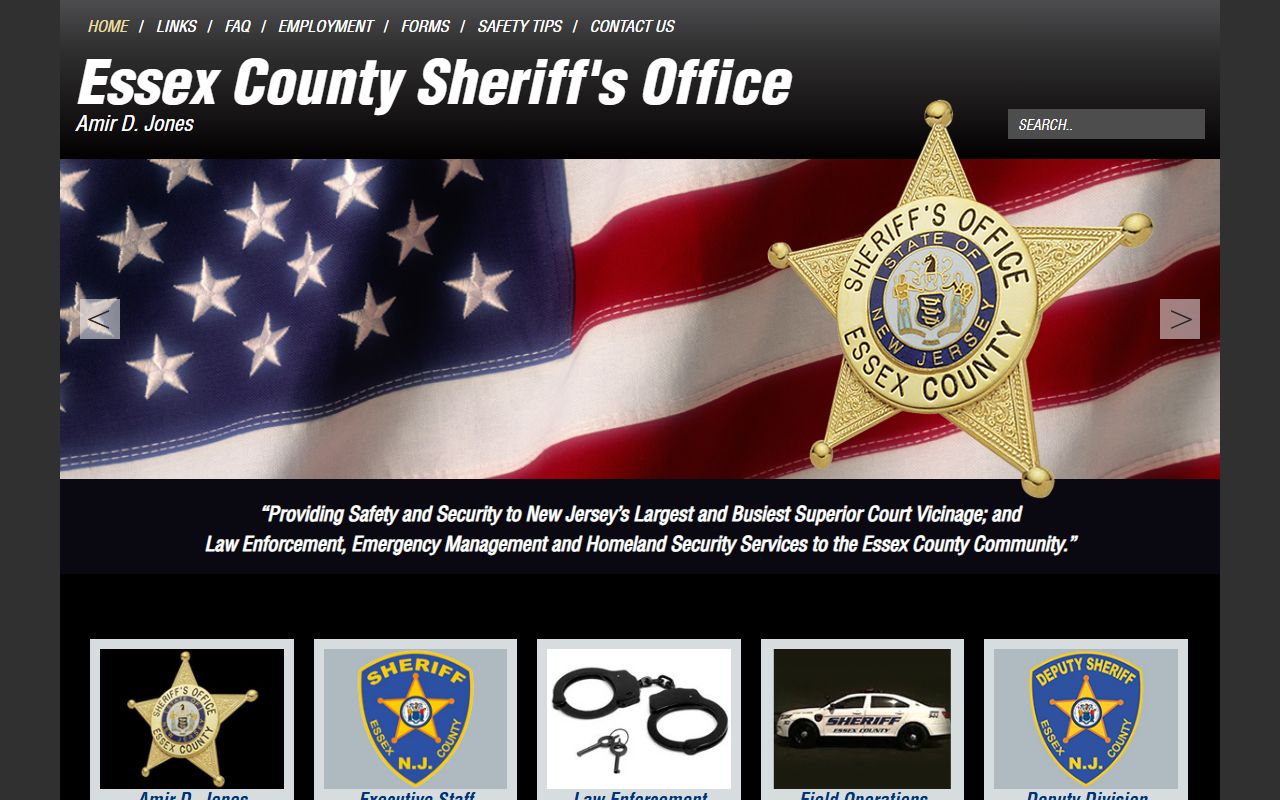Essex County Sheriff Office background check services